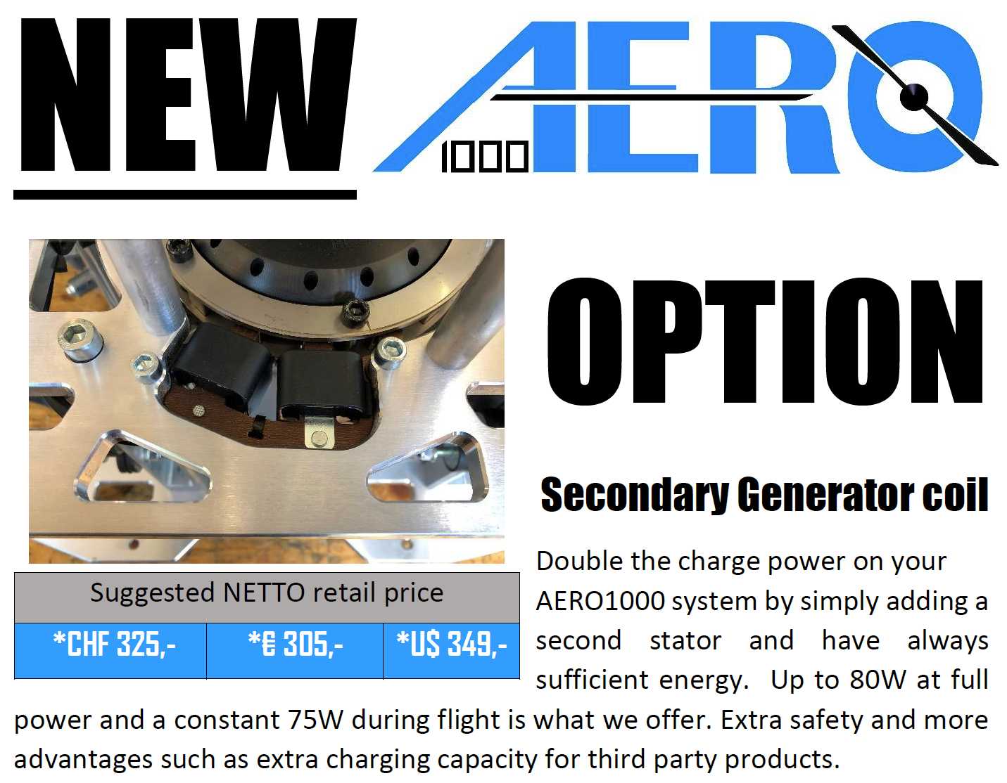 Aero-1000-Paramotor-Generator